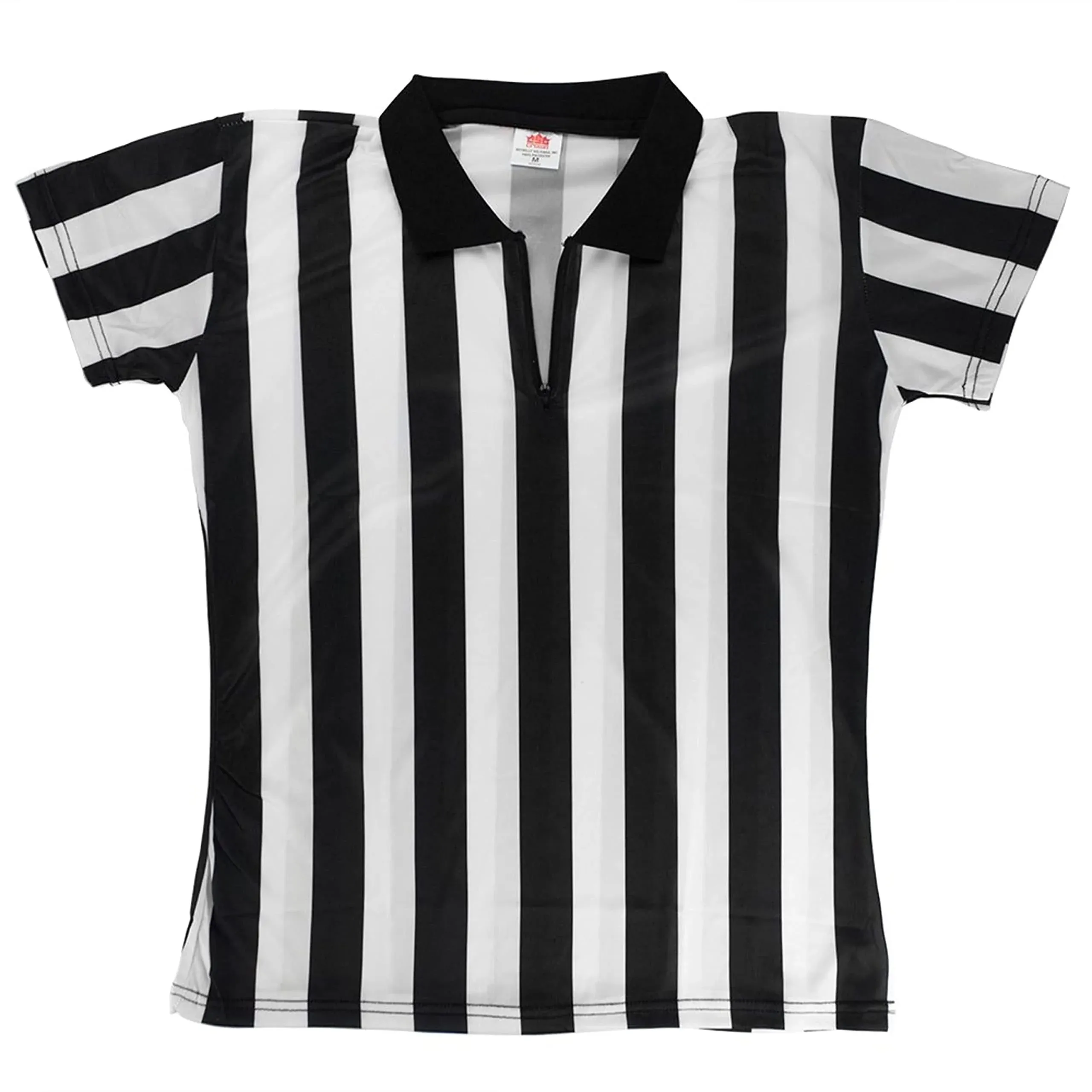 Crown Sporting Goods Women's Official Striped Referee/Umpire Jersey