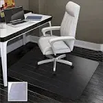 59&#039;&#039;x47&#039;&#039; Office Chair Mat for Hard Floors Heavy Duty Clear PVC Transparent