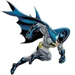 RoomMates Batman Bold Justice Peel & Stick Giant Wall Decal, Blue