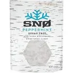 Peppermint KETO Xylitol Candy Chips - SNØ 1LB Bag - Sugar-Free Candy With Only 2 Ingredients | Low Carbs, Diabetic-Friendly, Non-GMO, Vegan, GF & Kosher | Purest candy in the world!