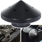 Eliminator Trolling Motor Prop Nut Billet Aluminum Custom Fit For MinnKota 80, 101 and 112 lb Models (GFEL-MK-BK-DP).