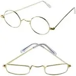 Tigerdoe Old Man Costume Glasses - 2 Pack - Granny Glasses - Grandpa Glasses - Santa Glasses - Costume Fake Glasses