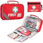 258 Pcs First Aid Emergency Kit For Camping Sport Travel Car Home Medical Bag