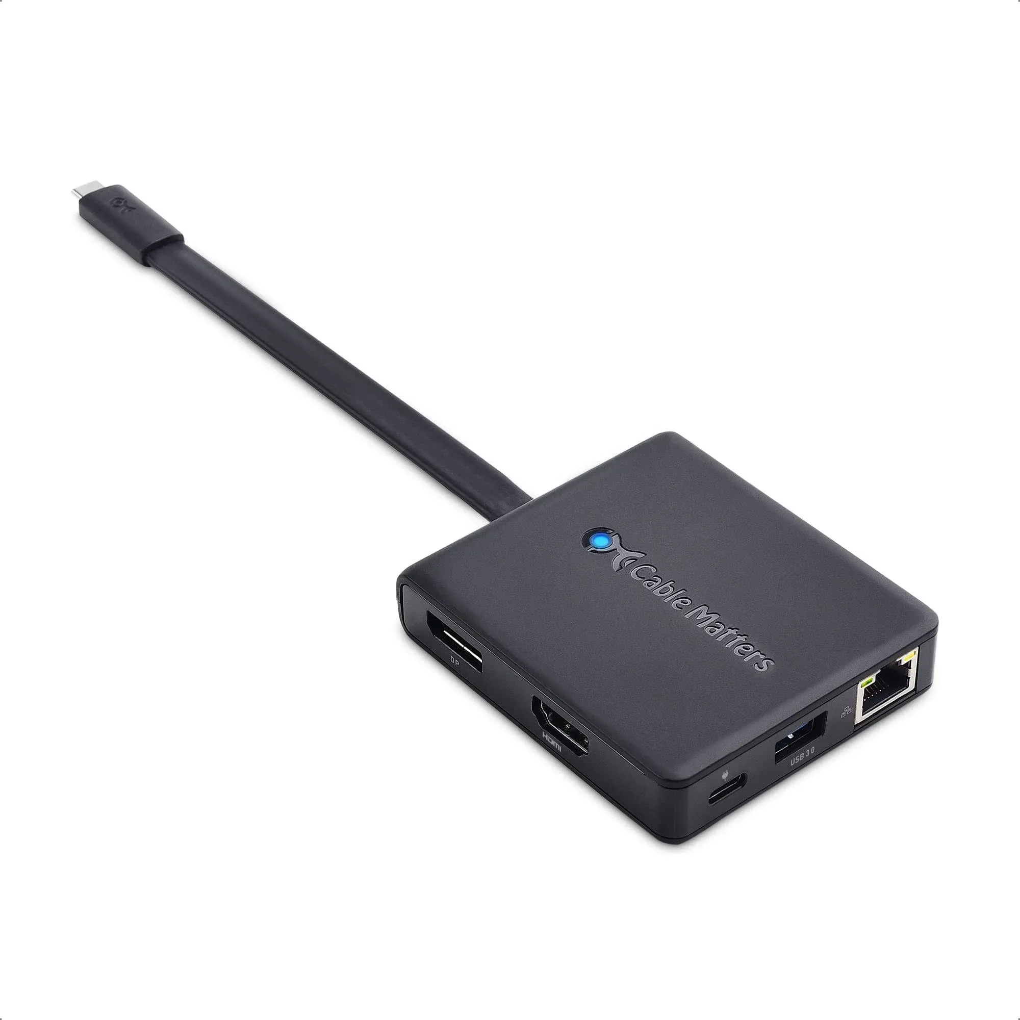 Cable Matters USB-C Multiport Adapter with Hdmi, DP & VGA