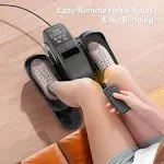 ROTAI Under Desk Elliptical Machine for Seniors Rehab Electric Seated Leg Foo...