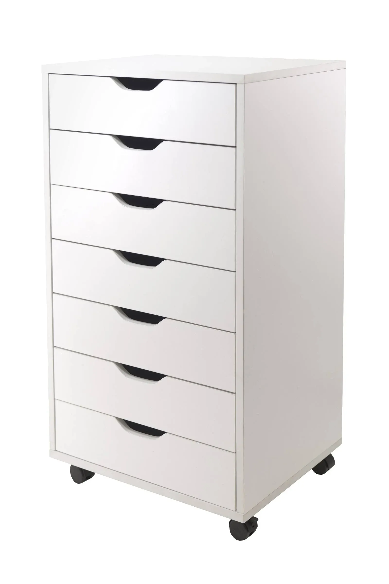 Winsome Halifax 7 Drawer Cabinet for Closet, White