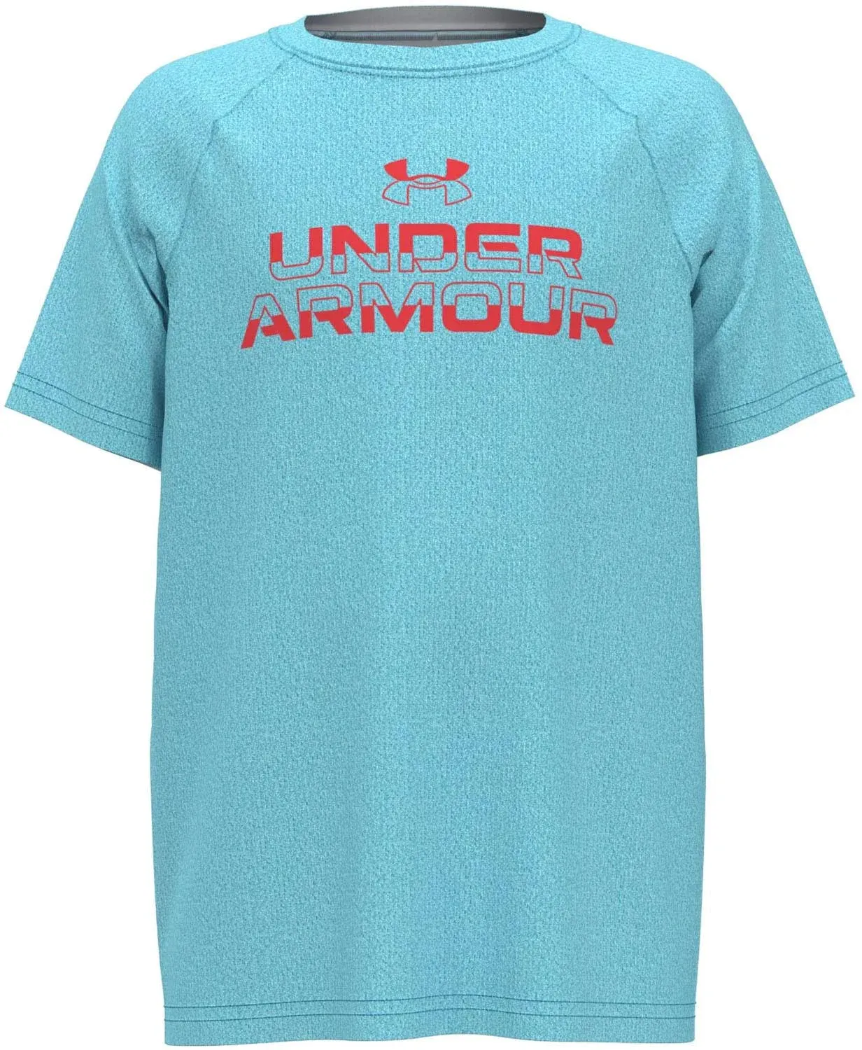 Under Armour Boys' Tech Split Wordmark Short Sleeve T-Shirt