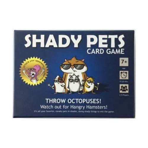 Shady Pets Card Game Party Games Card Games Family-Friendl<wbr/>y Age 7+ 