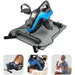 Lifepro 3-in-1 Under Desk Bike Pedal Exerciser with Resistance Bands, Arm &amp; L...