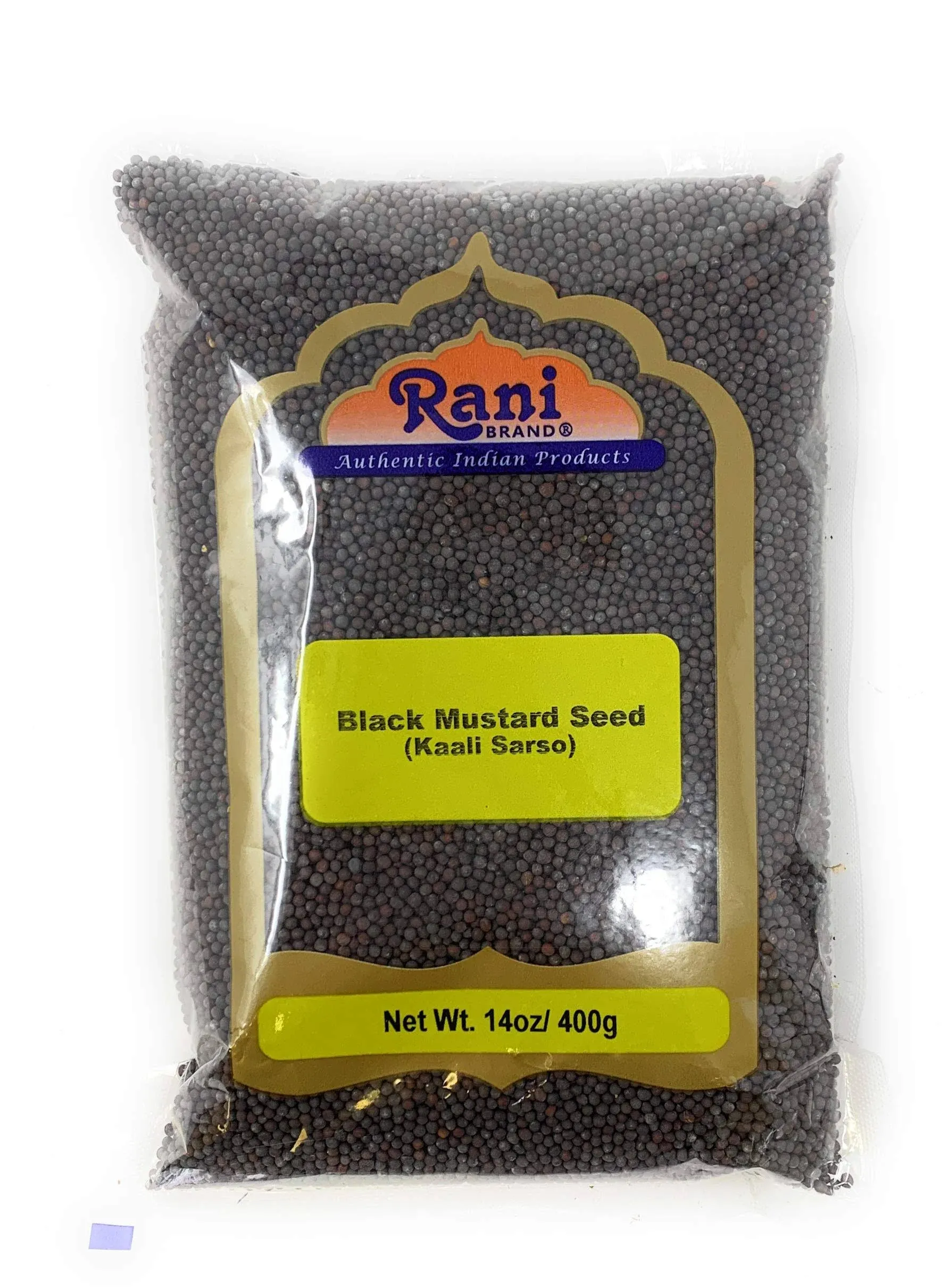 Rani Black Mustard Seeds Whole Spice Kali Rai 14oz 400g All