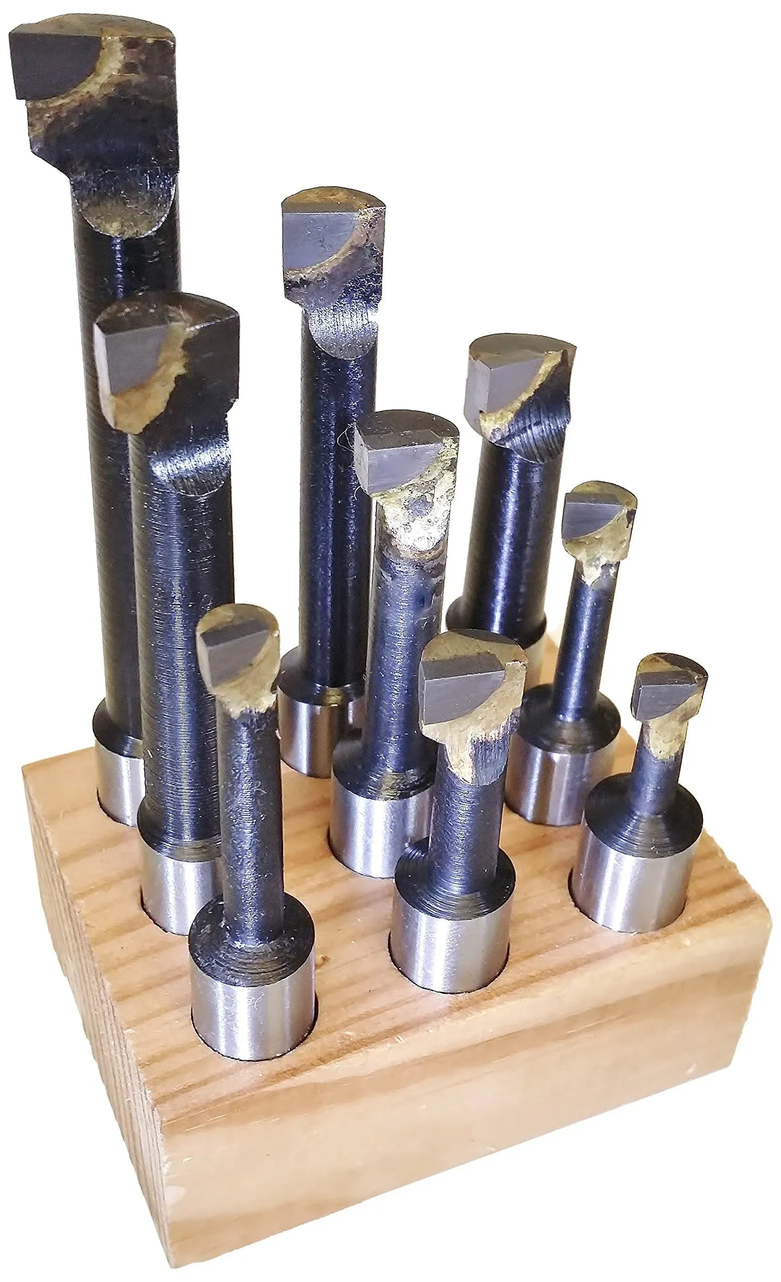 Hhip 1/2 inch C-6 9 Piece Boring Bar Set (1001-0002)