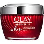 Olay Regenerist Whip Active Moisturizer Spf#25 1.7 Ounce Jar (50g) (2 Pack)