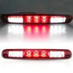 Tresound for 2007-2013 Chevy Silverado/GMC Sierra 1500 2500HD 3500HD 3rd Third Brake Light Cargo Light LED High Mount Lamp Tail Light (Red)