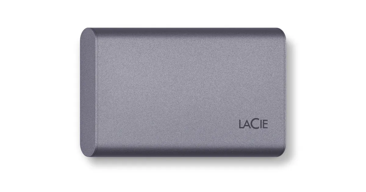 LaCie 500GB Mobile SSD Secure USB-C Drive