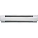 Cadet 96 in. 2500W 240V Electric Baseboard HEATER; White