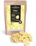 Valrhona Premium Yuzu Couverture (Feves). Creamy, Fruity, Easy Melt, Intense Color & Flavor. Imparts Citrus Taste. Make Great Desserts. All Natural. No Preservatives. No Added Color. 250g (Pack of 1)