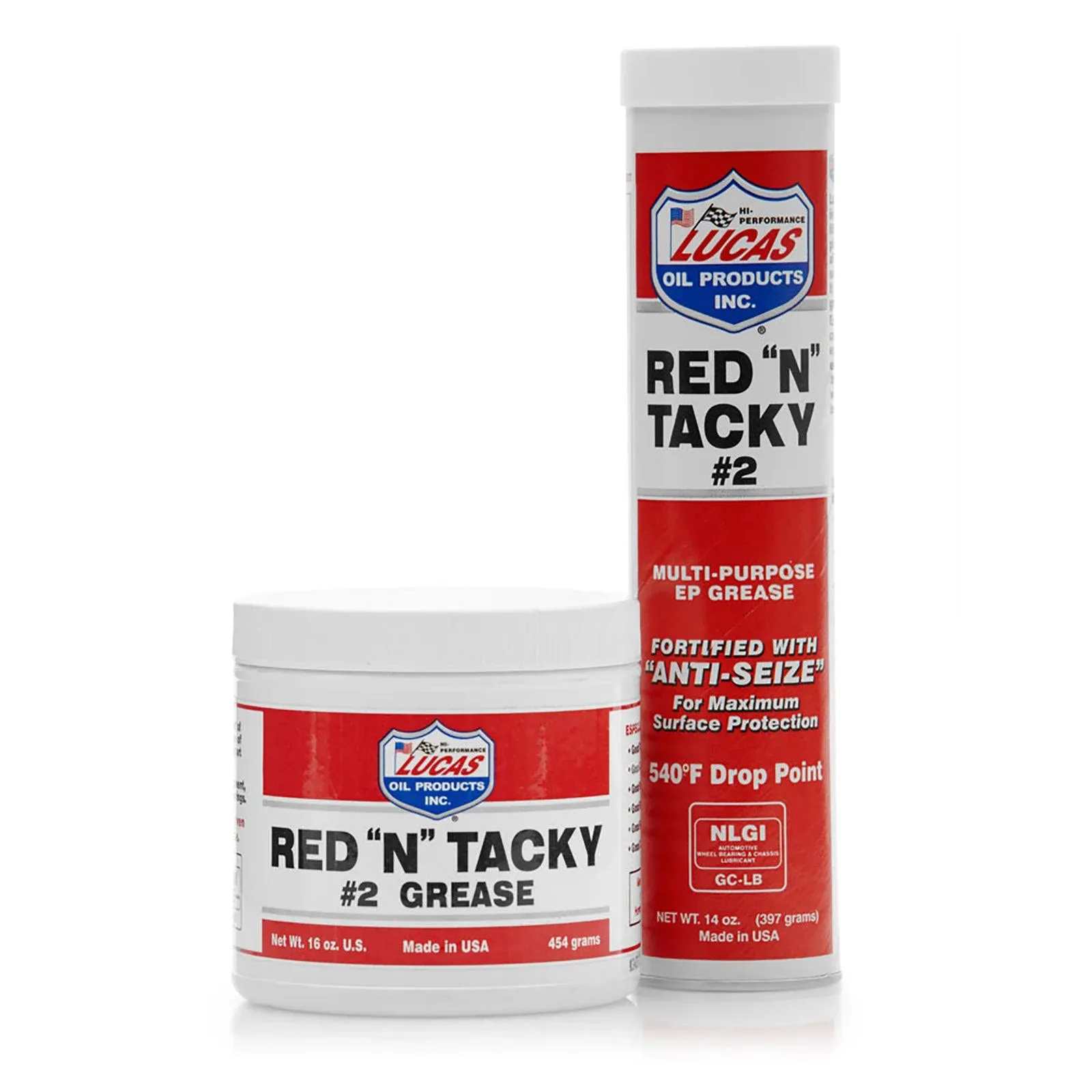 Lucas Oil Multi-Purpose Grease - Red &#034;N&#034; Tacky Grease NLGI#2