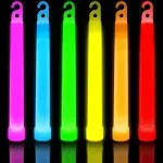 30 Ultra Bright Glow Sticks in Bulk - Multi Use Glowsticks for Parties, Camping, Emergency Light and Survival Kit with 12 Hours Duration