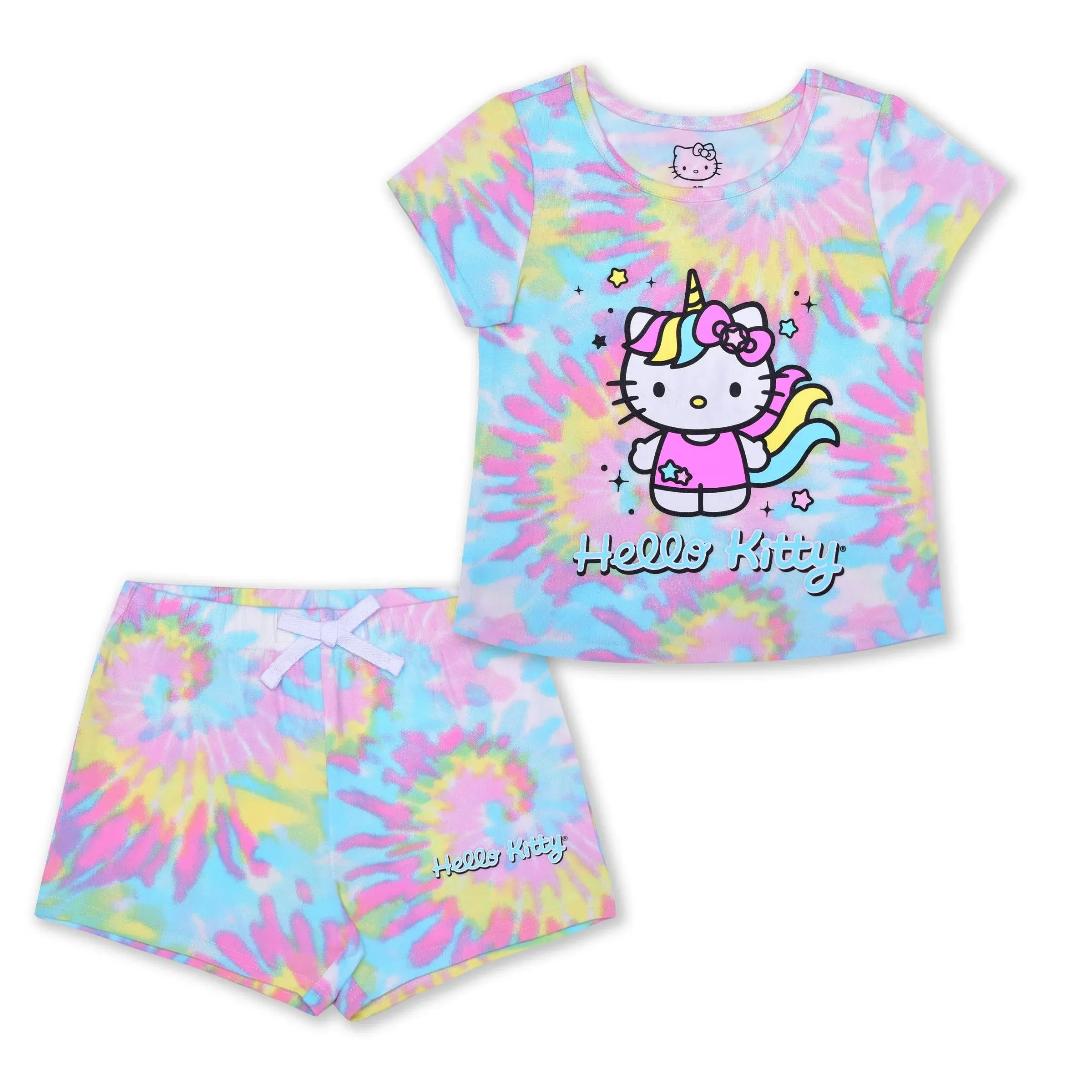 Hello Kitty Girls Short Sleeve Shirt and Shorts Set for Infant, Toddler and ...