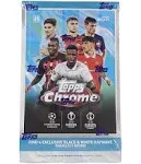 2022/23 Topps Chrome UEFA Club Competitions Soccer Hobby Lite Box