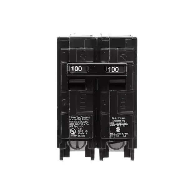 MP2100 100-Amp Double Pole Type MP-T Circuit Breaker