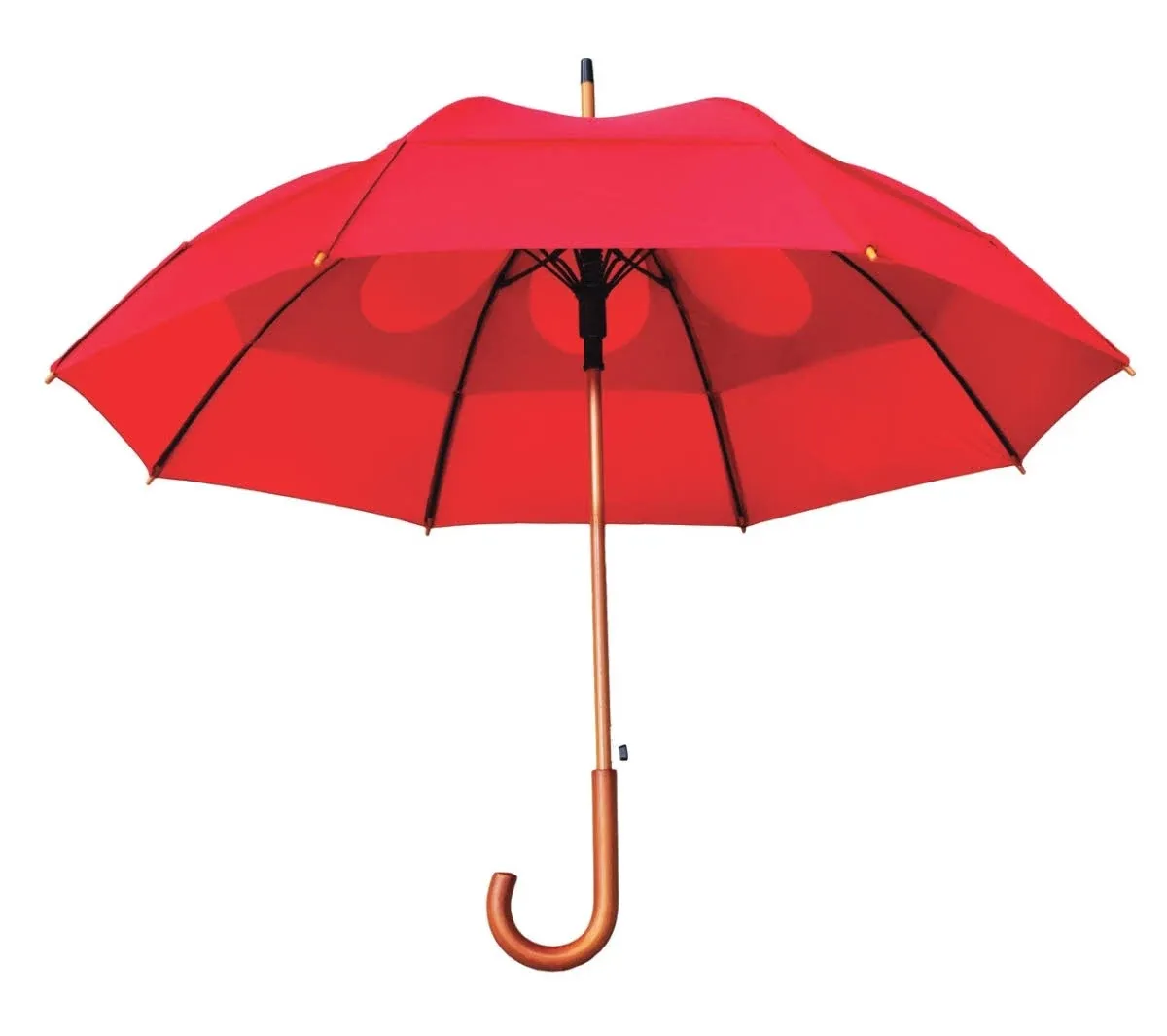 GustBuster Classic 48-Inch Automatic Golf Umbrella (Red)