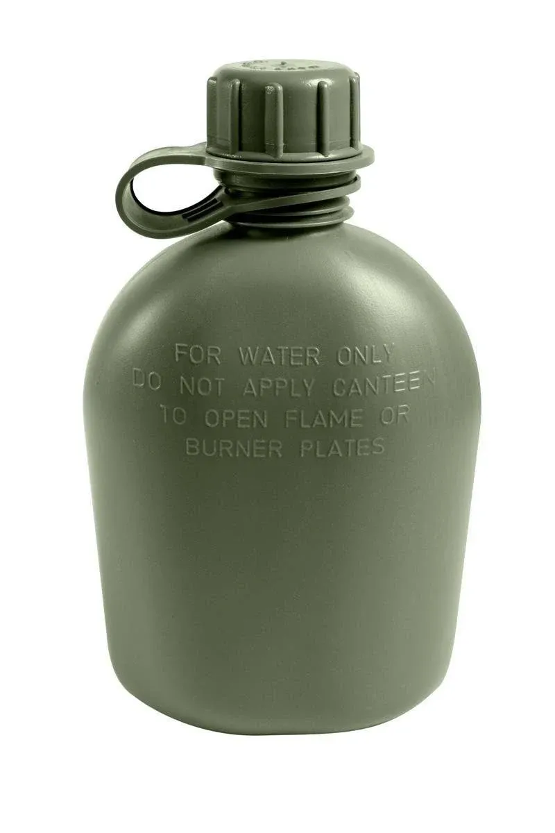 Rothco G. I. 1 Qt. Plastic Canteen, Olive Drab