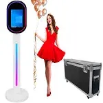 ZLPOWER Mirror Photo Booth with Camera & Flight Case