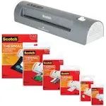 3M Laminator Kit with Every Size Laminating Pouch