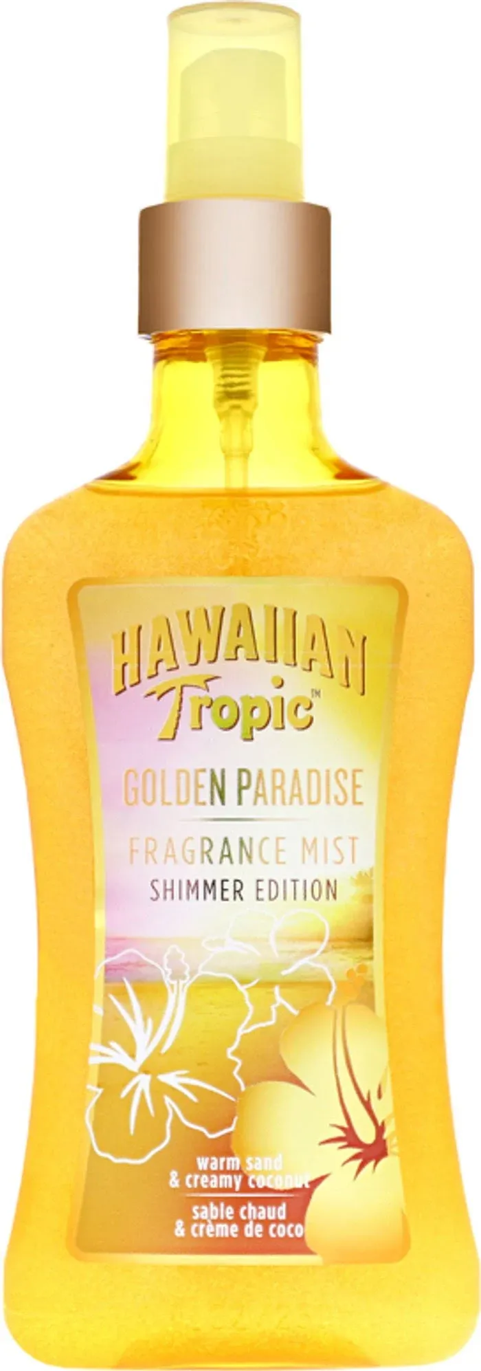 Hawaiian Tropic Fragrance Mist Golden Paradise Shimmer Edition 250ml