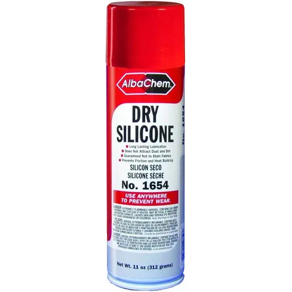 Albachem Dry Silicone Spray No.1654 11 Oz.