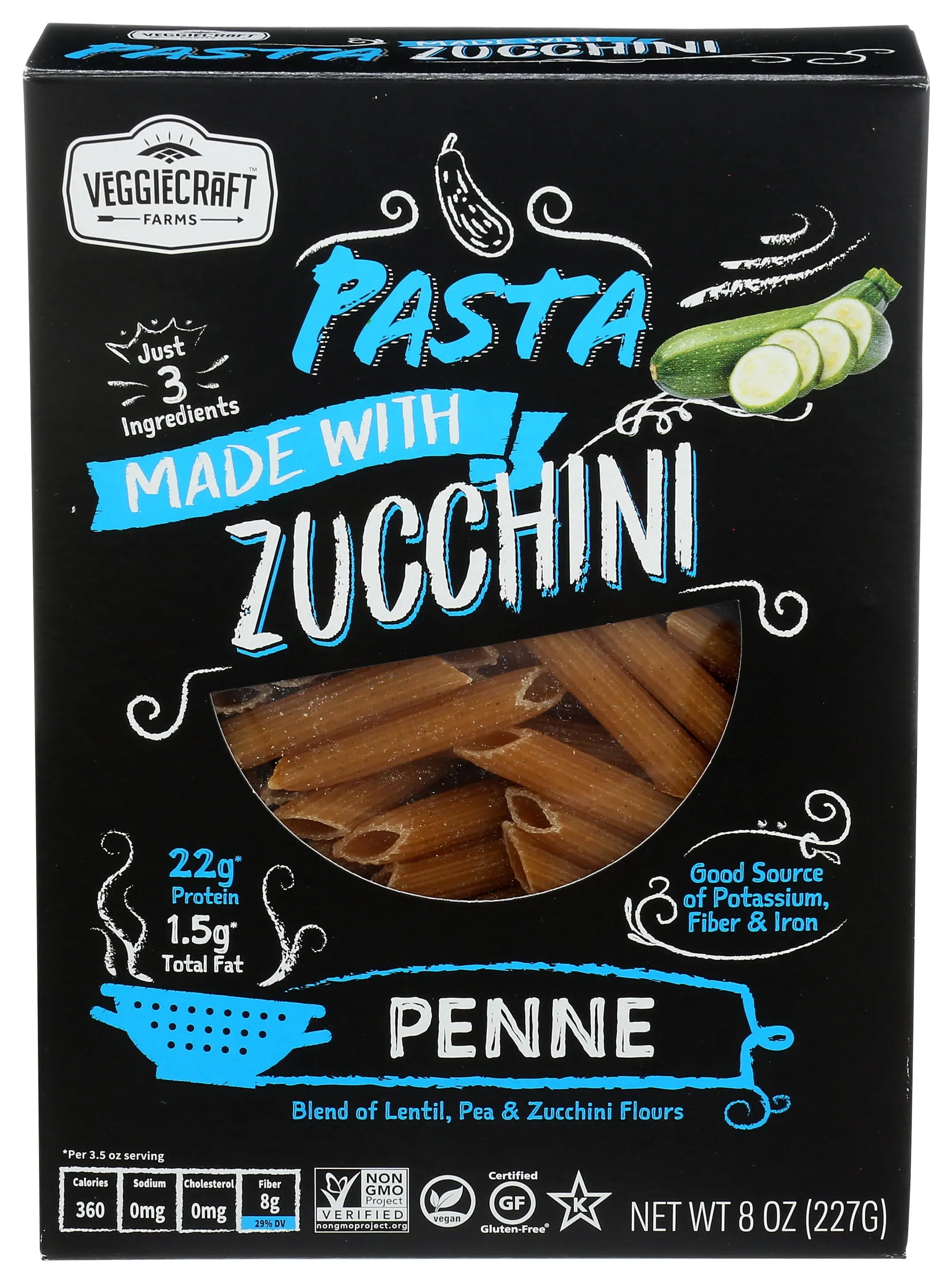 Veggiecraft Farms Zucchini Pasta Penne