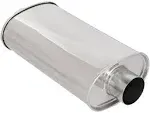 Vibrant Performance Vibrant 1103 Oval Stainless Steel Muffler