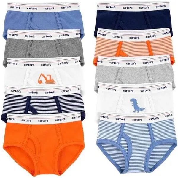 Carter's 10-Pack Cotton Briefs