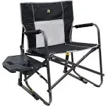 GCI Outdoor Freestyle Black XL Rocker with Side Table