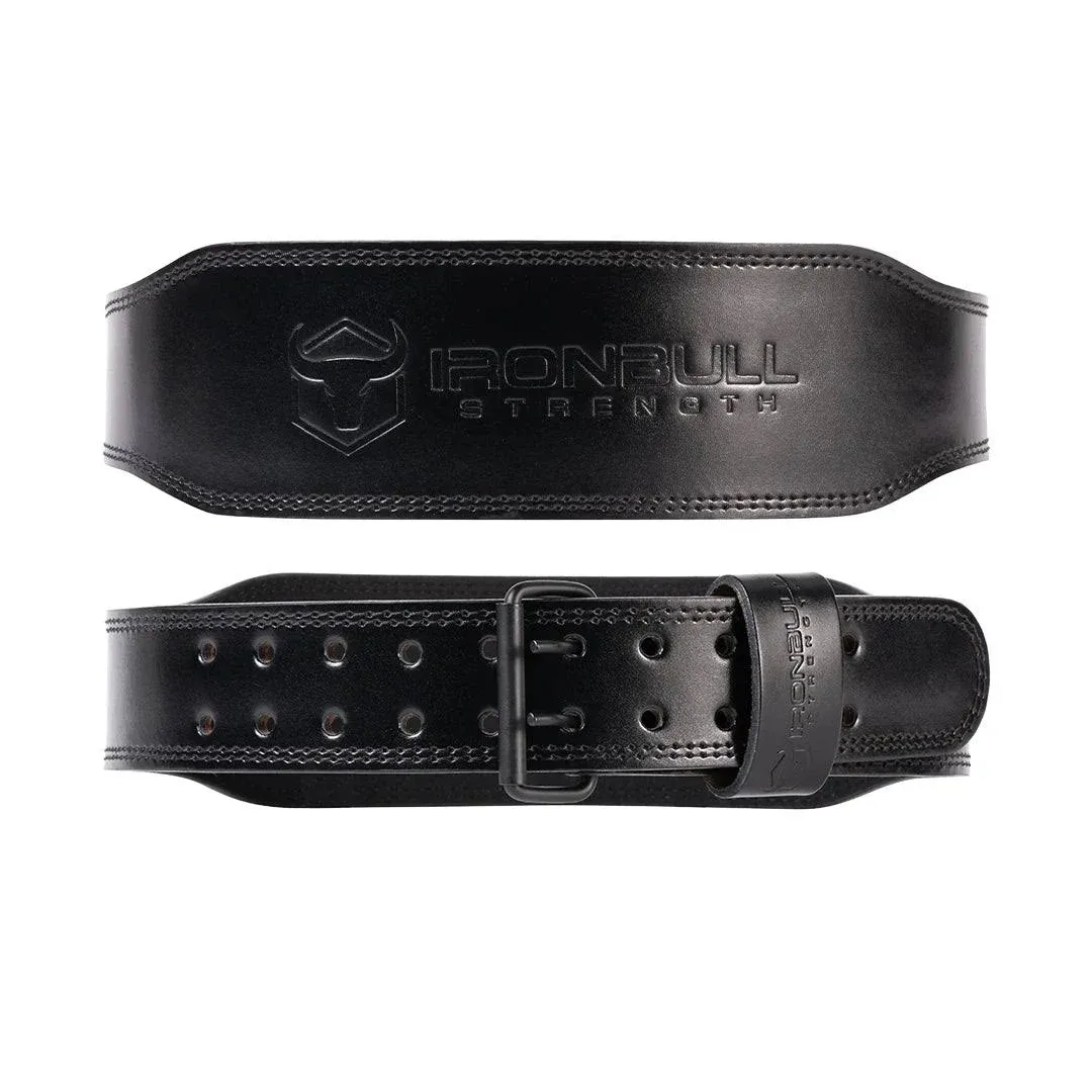 7mm Leather Weight Lifting Belt - 4&#034; Wide Tapered Premium Leather Lifting Bel...