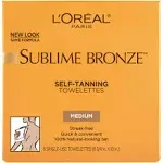 L'oreal Paris Sublime Bronze Self Tanning Towelettes