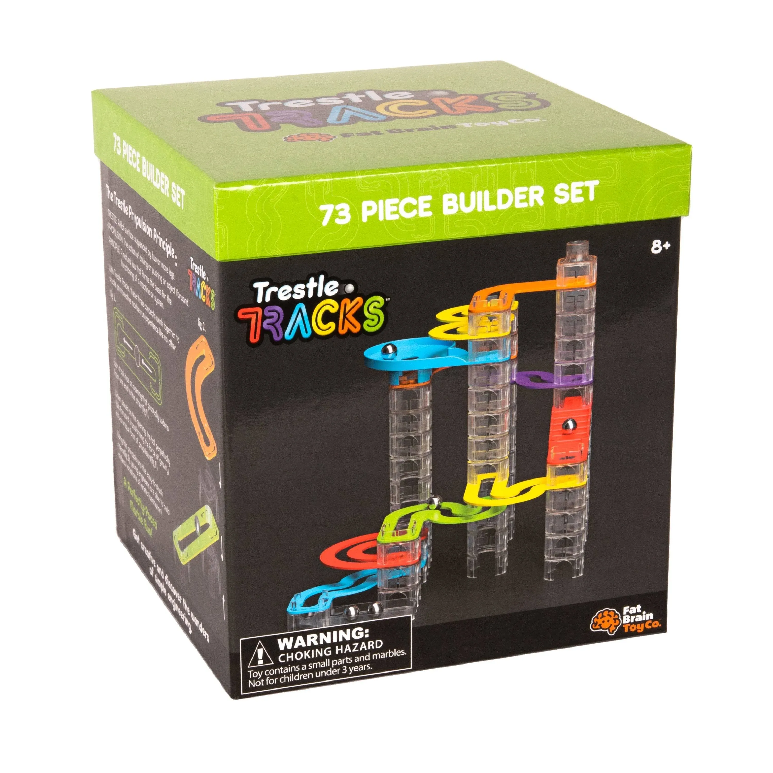 Trestle Tracks 73 Piece Builder Set Fat Brain 71103