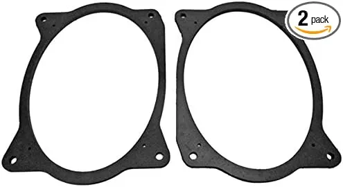 Speaker Adapter Spacer Rings Fits 2002-2011 Camry & 2003-2013 Corolla 6x9" - SAK008_69-1 Pair