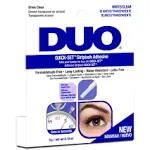 DUO Quick-Set Clear False Strip Lash Adhesive, Dries Invisible, 0.18 oz, 2-Pack