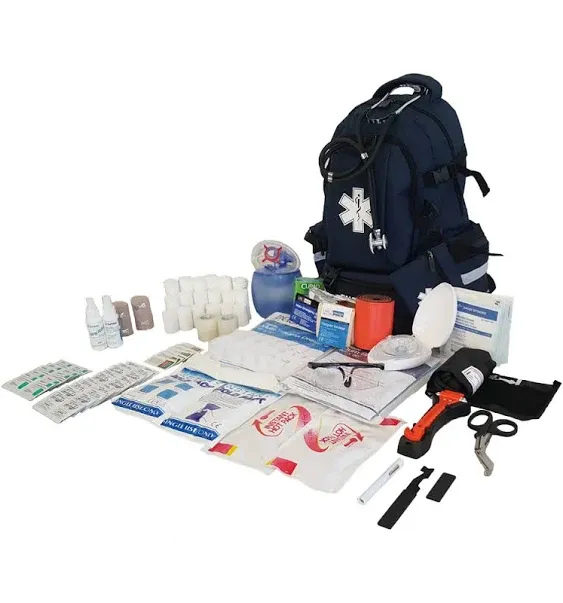 LINE2design Emergency Medical Backpack Trauma First Aid Kit