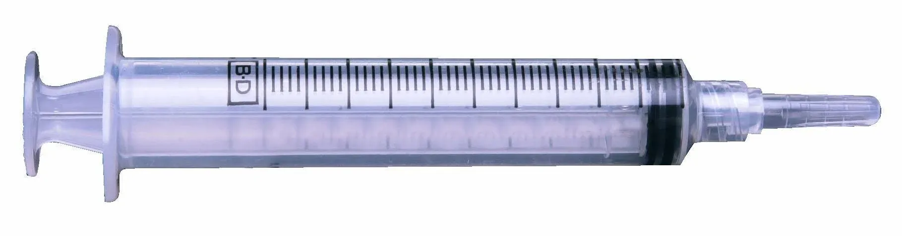 Dispensing Syringe, 10 mL, Manual, Luer Lock, Plastic, Translucent, 15 Pack