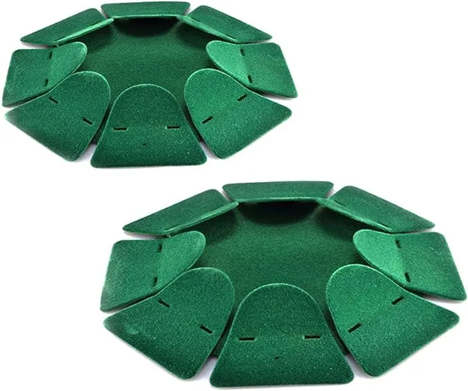 2pcs Green All-Direction Putting Cup Golf Training Hole Practing Cup Aid Indoor/Outdoor