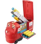 Chuggington - Pop and Transform Chuggers – Wilson - 5" Transforming Train Toy - Free-Rolling Wheels - Birthday Gift for Preschool Kids Age 3 and Up - Fun for 3 4 5 Year Old Boys and Girls