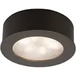 WAC Round LED Button Light - HR-LED87-27-DB