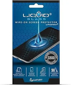 Liquid Glass Screen Protector with Coverage for All Phones Tablets and Smart Watches