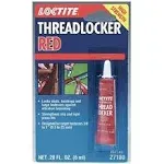 Permatex Red High Strength Thread Locker 0.2oz