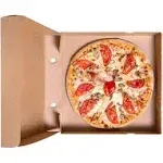 Cake Supplies On Sale 12" x 12" x 1.75" Kraft Corrugated Cardboard Pizza Boxes (Pack of 12)