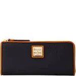 Dooney & Bourke Black Leather Zip Wallet