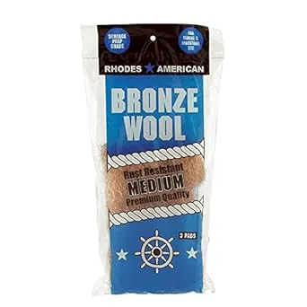 Homax - 33873123019 Medium Grade Bronze Wool, 3 pad